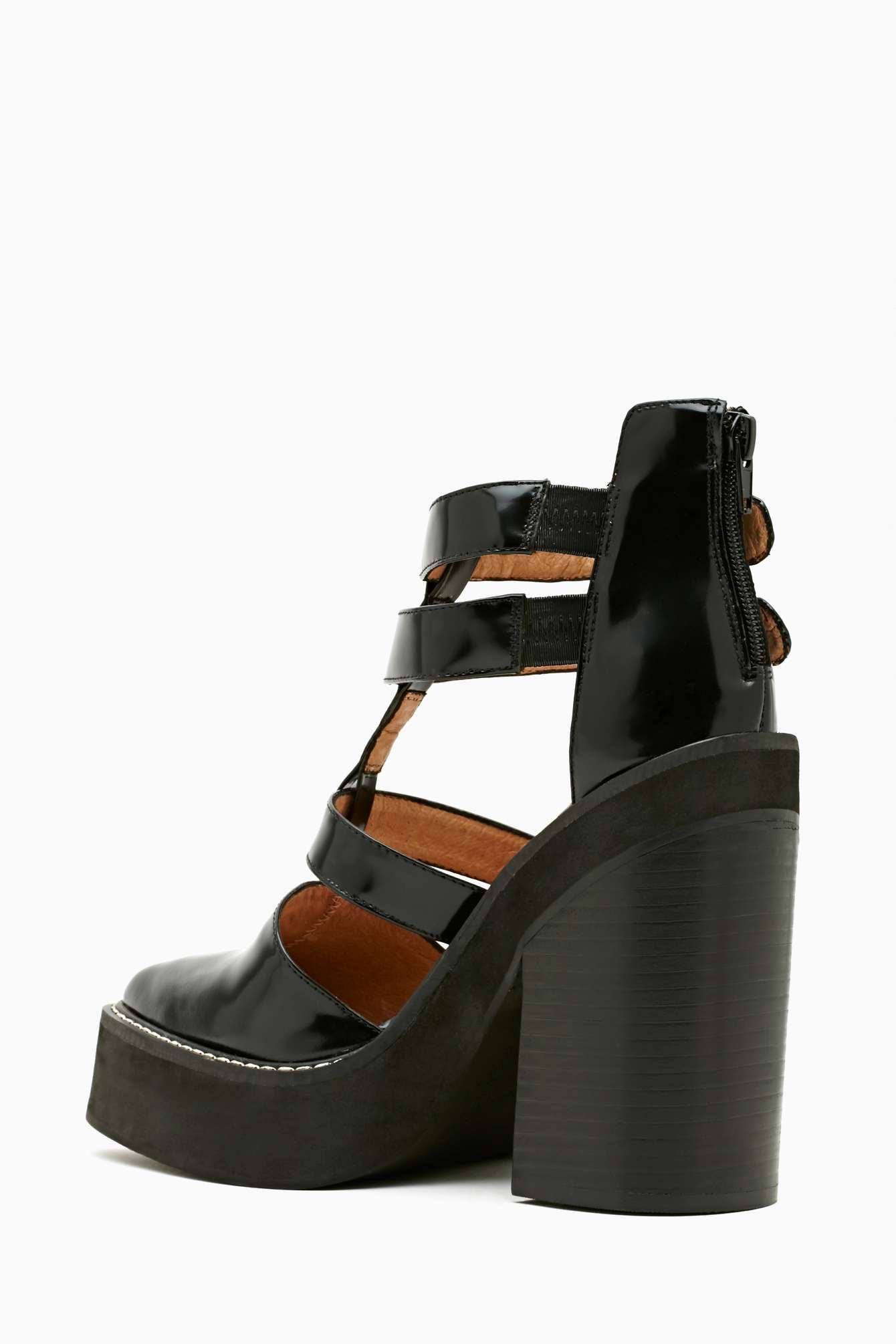 jeffrey campbell black platform