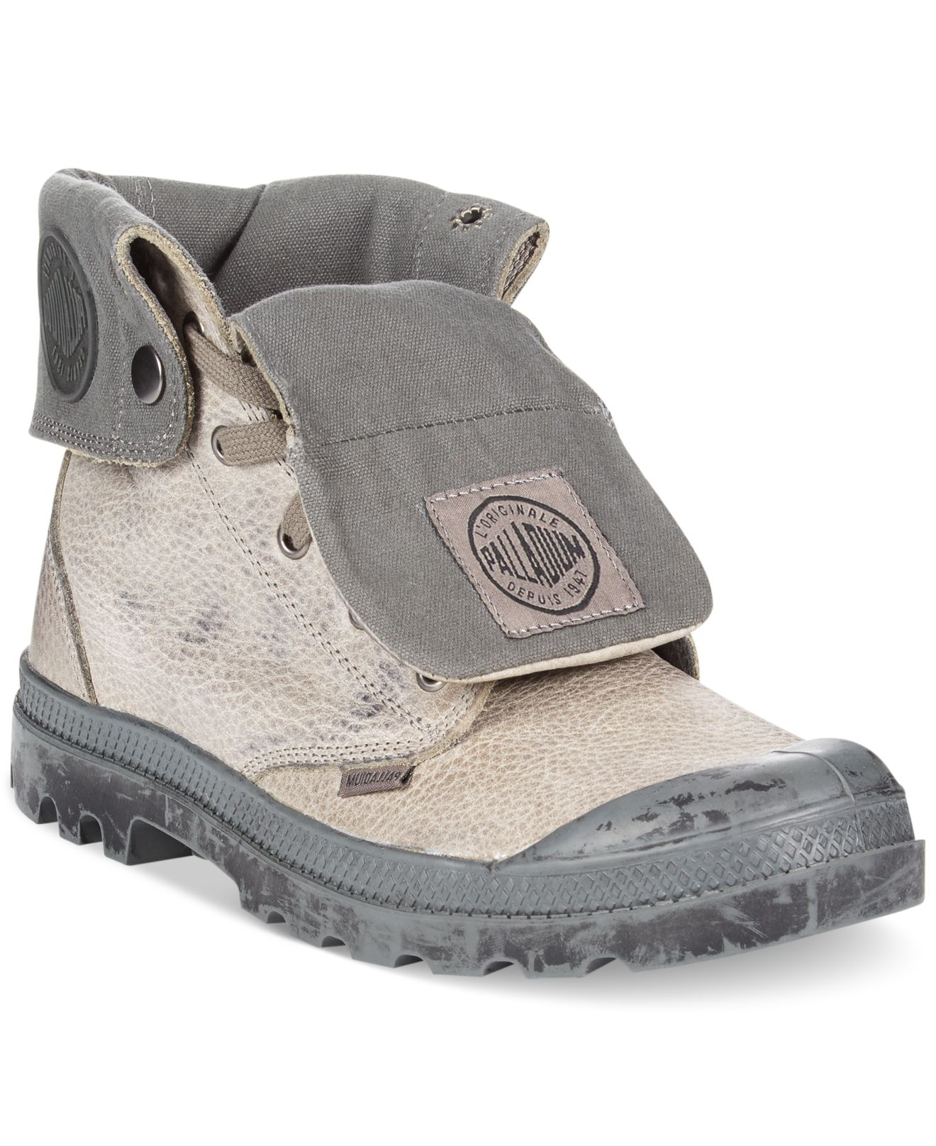 tan palladium boots