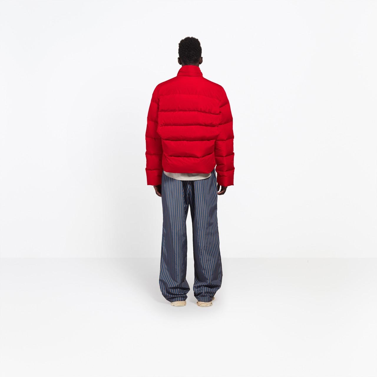 balenciaga red puffer