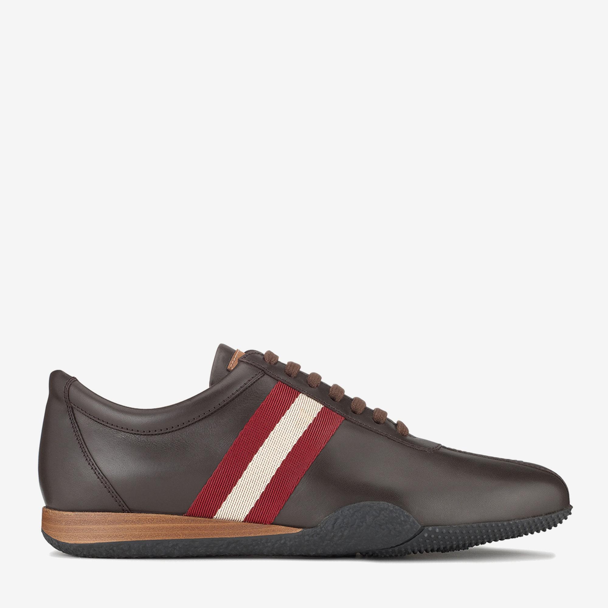 Bally Frenz Men ́s Dark Brown Leather Trainer in Brown for Men | Lyst