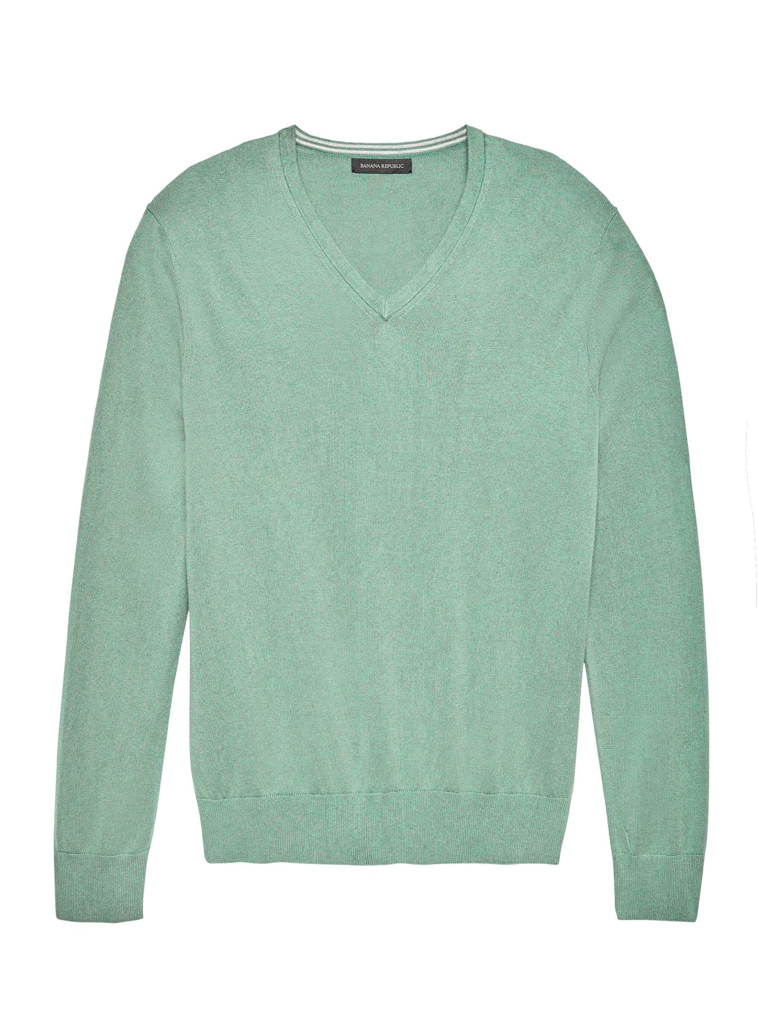 mens silk cashmere sweater