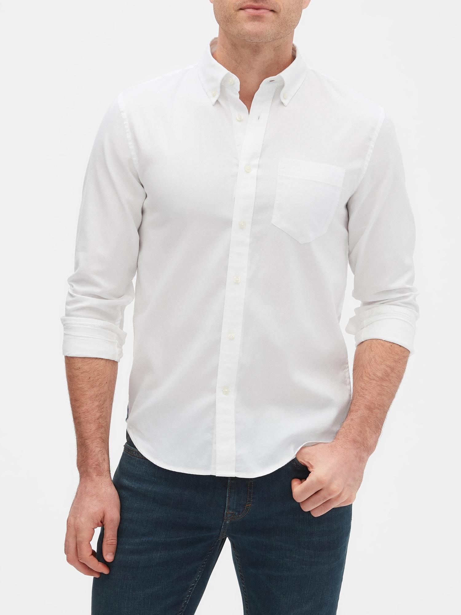 men's untucked slim fit shirts