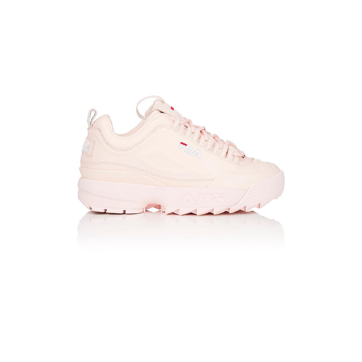 pink fila shoes men