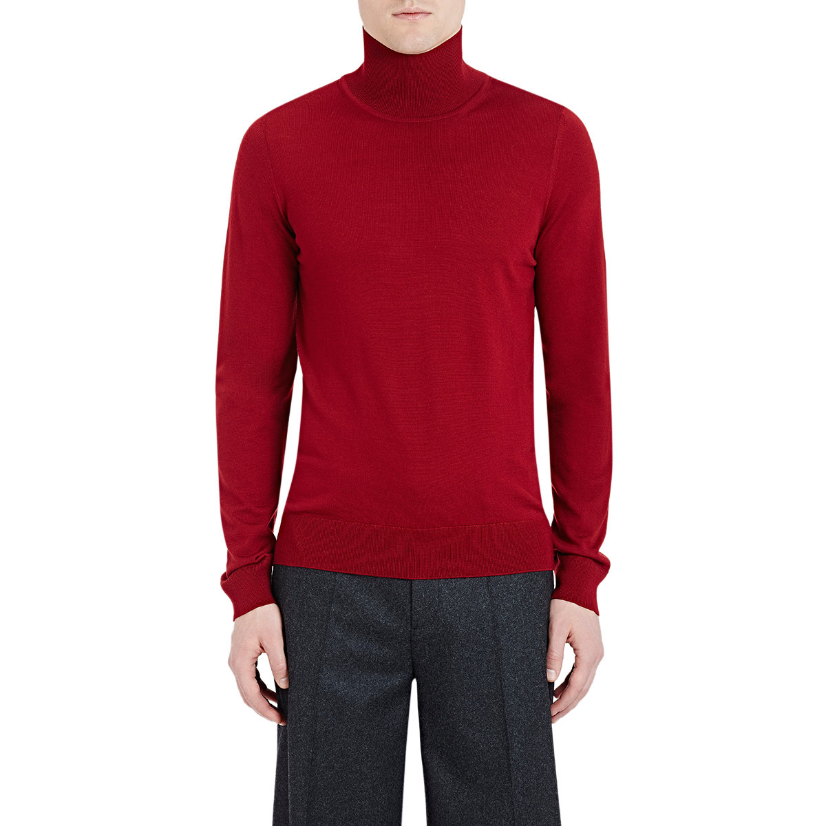 2019 brand korean style thin striped pull sweater men wear
