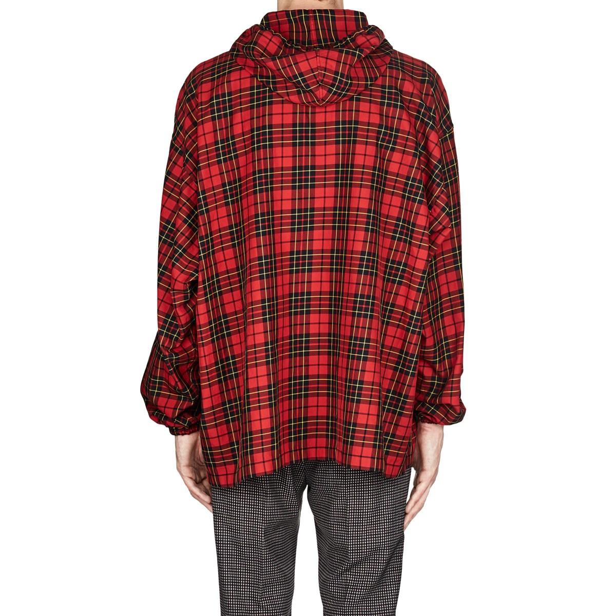 balenciaga hooded shirts & tops