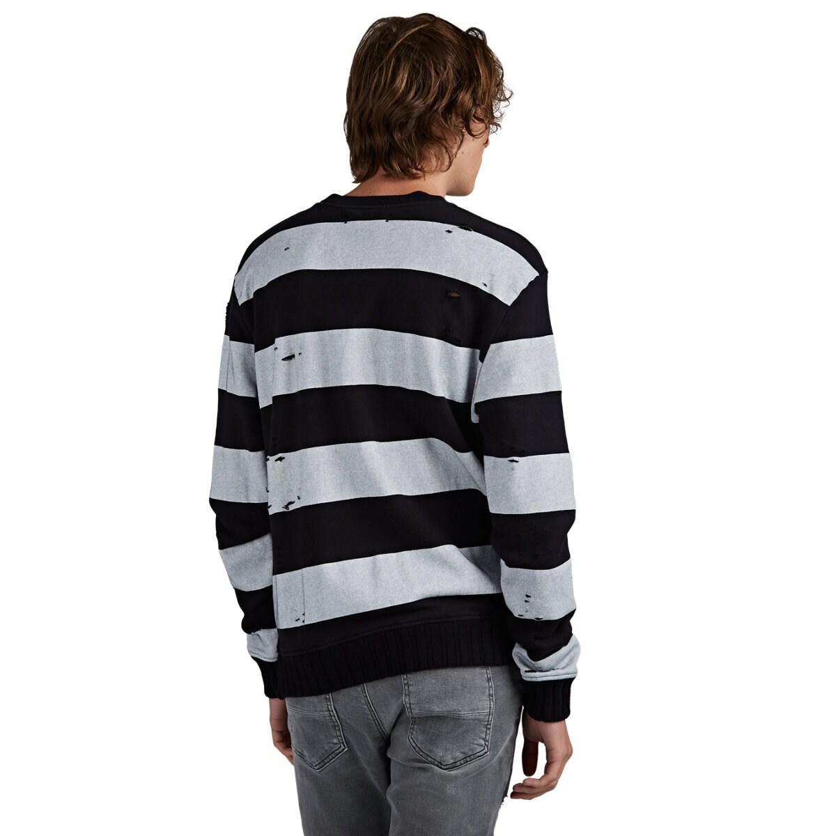 amiri distressed sweatshirt