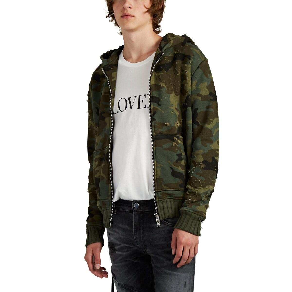 adidas camo quarter zip