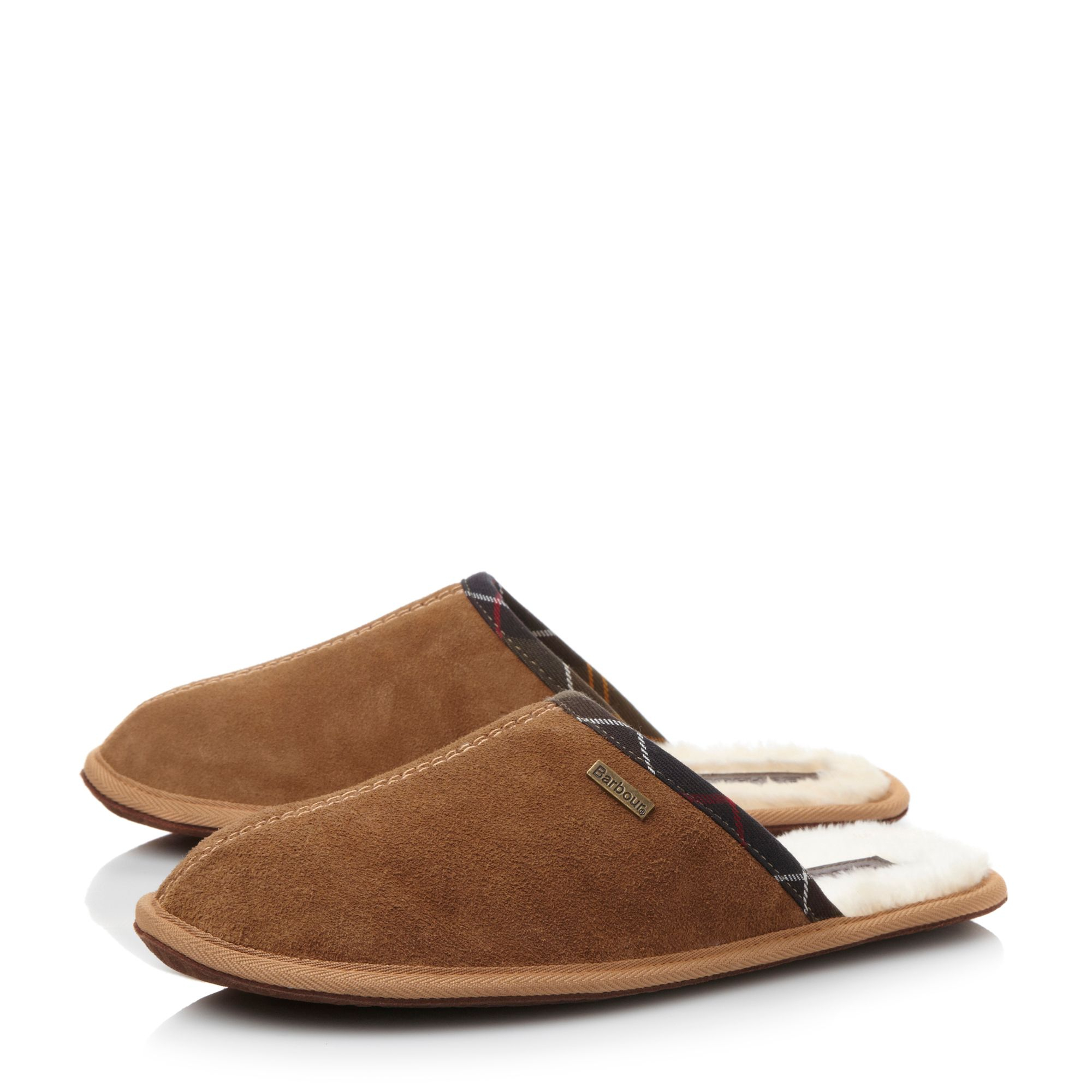 barbour watson mule slippers