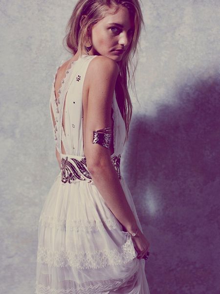 Free People Gianna'S White Limited Edition Gown in White | Lyst