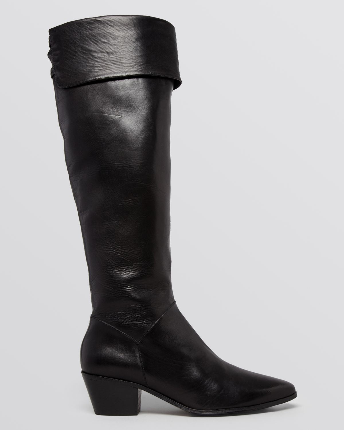 Lyst - Elie Tahari Over The Knee Boots Pompeii in Black