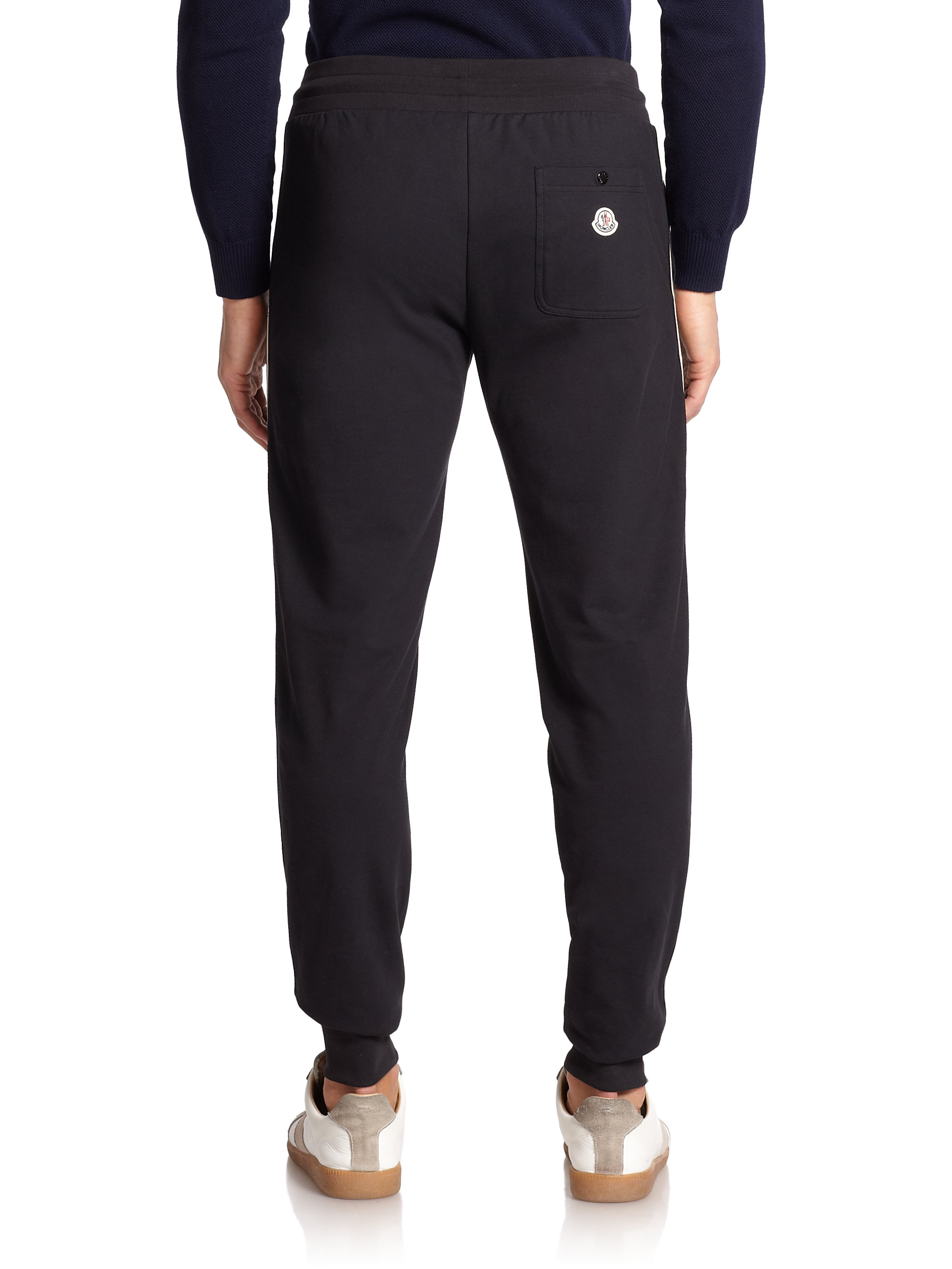 black moncler joggers black moncler joggers