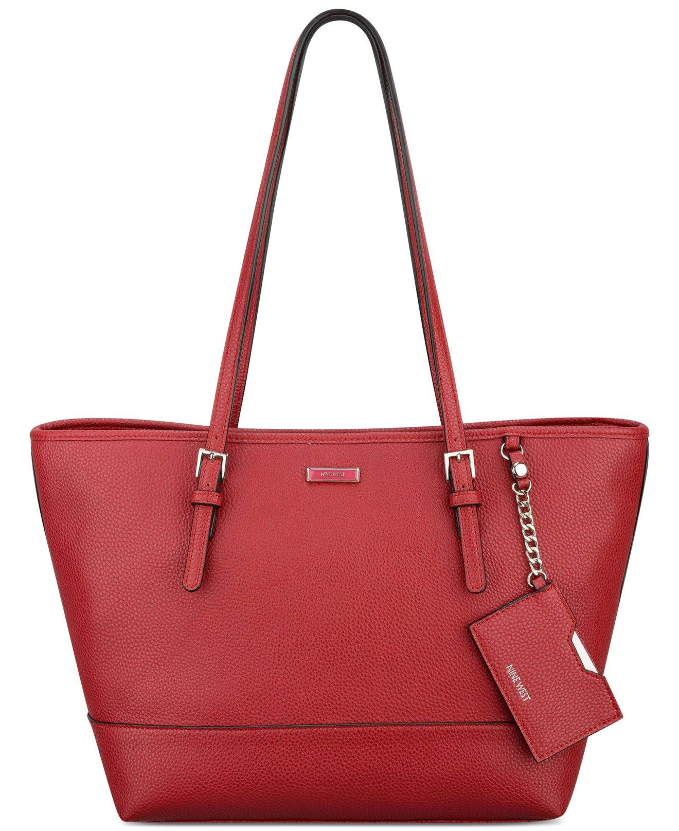 nine west leather tote