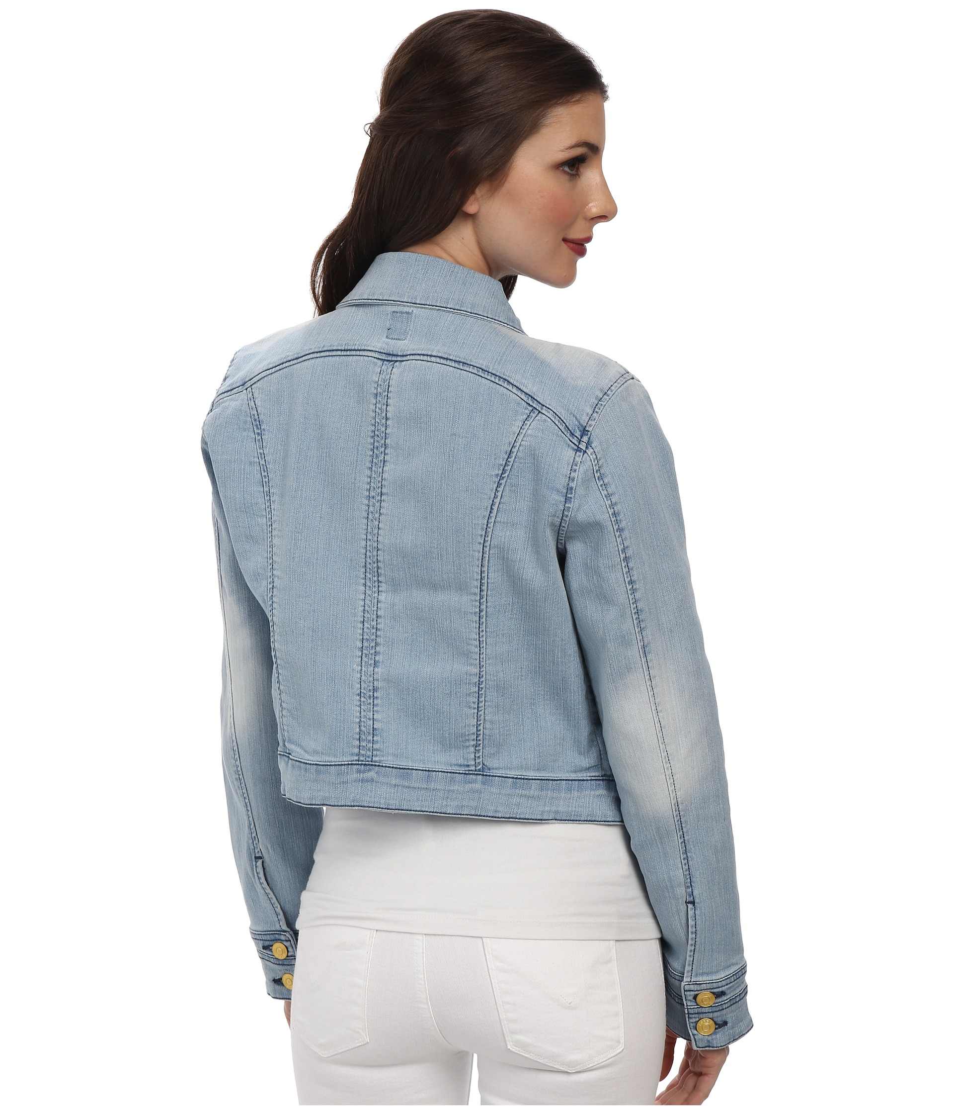 Jag jeans Savannah Comfort Denim Fitted Jacket in Blue (Venice Beach ...