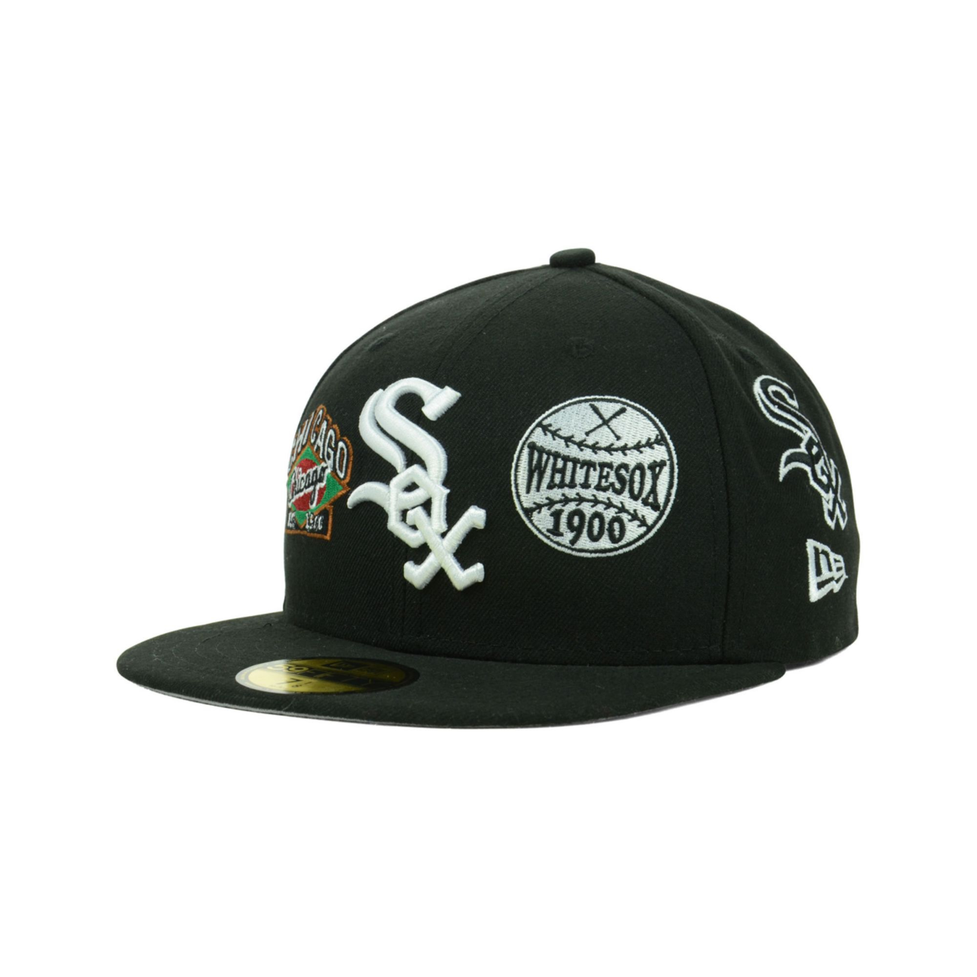 New Era Chicago White Sox Mlb Patch'D Up 59Fifty Cap in Multicolor for