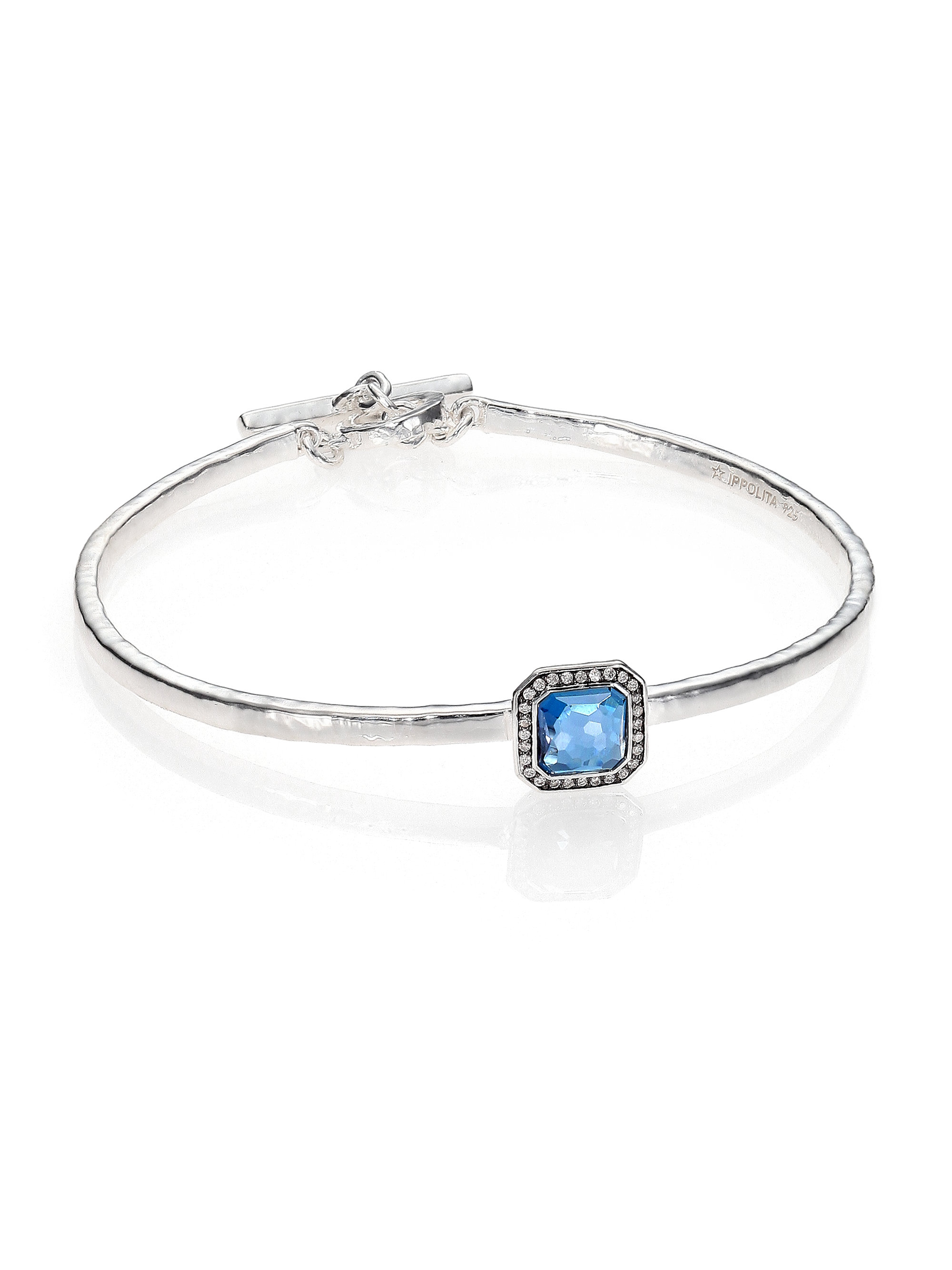 Lyst Ippolita Stella London Blue Topaz Diamond Sterling Silver Gallery