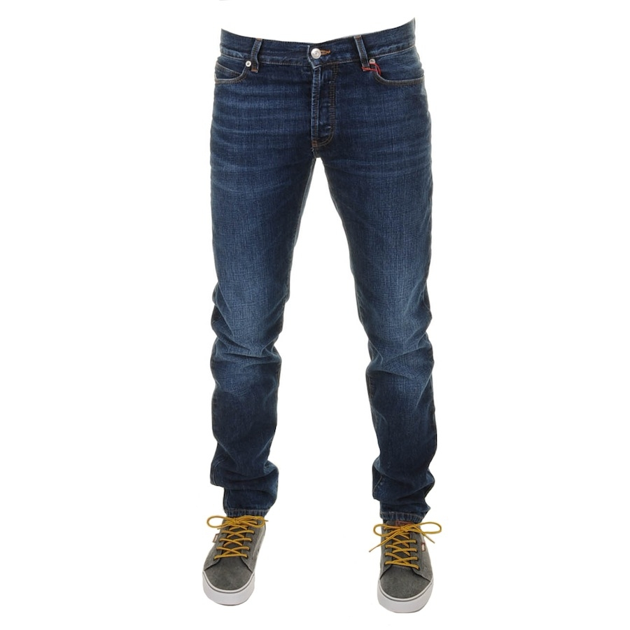 Lacoste L!ive Slim Fit Jeans Medium Wash in Blue for Men | Lyst