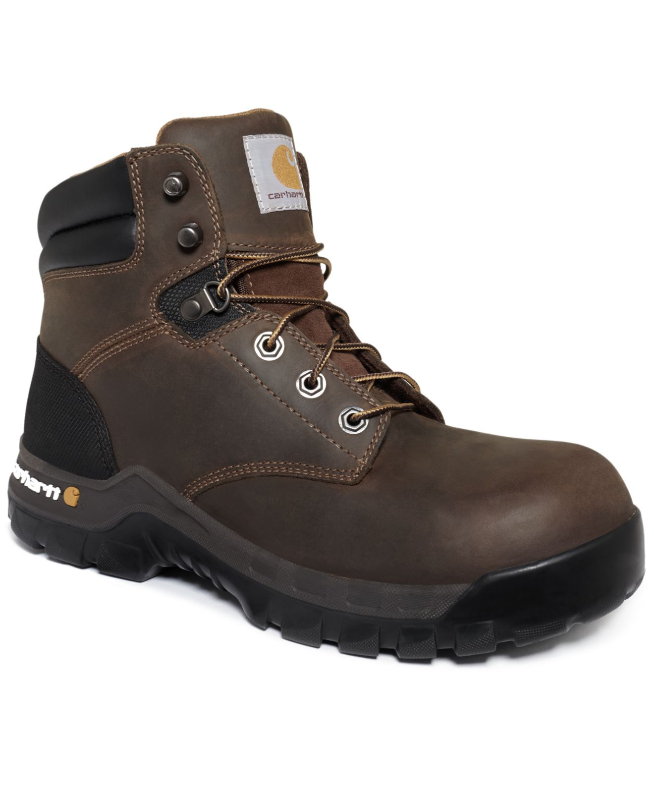 Lyst - Carhartt 6 Inch Composite Toe Rugged Flex Work Boots in Brown ...