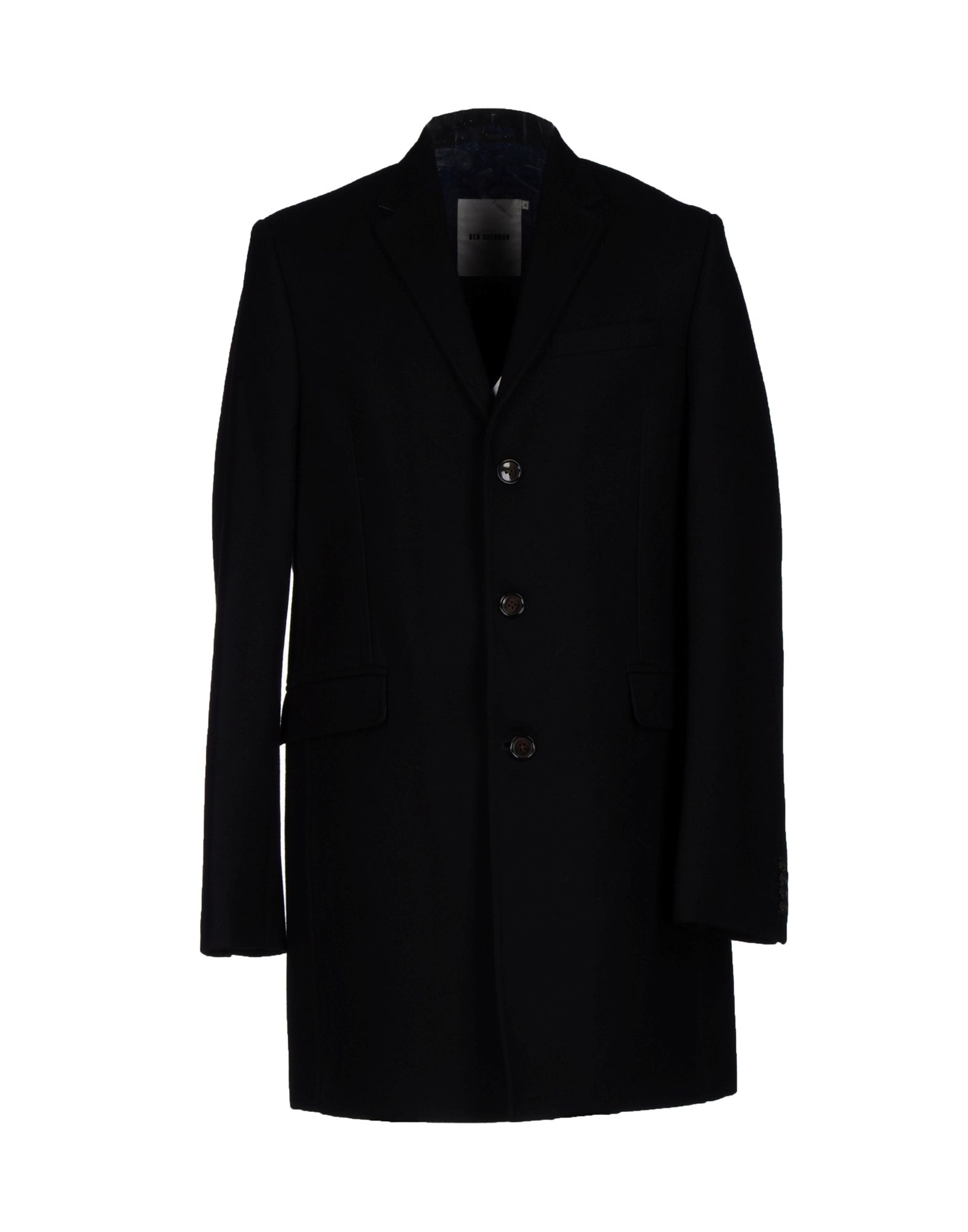 Lyst - Ben Sherman Coat in Black for Men