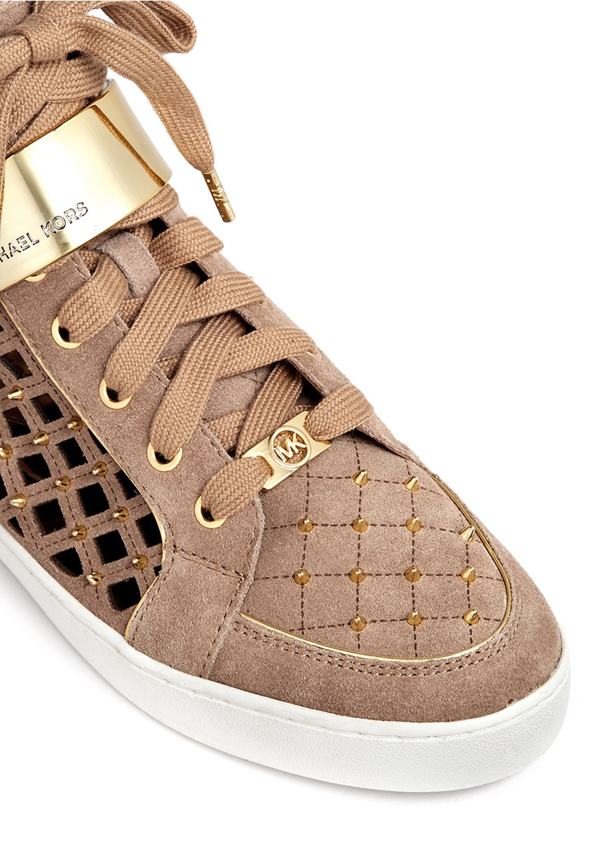 michael kors studded sneakers
