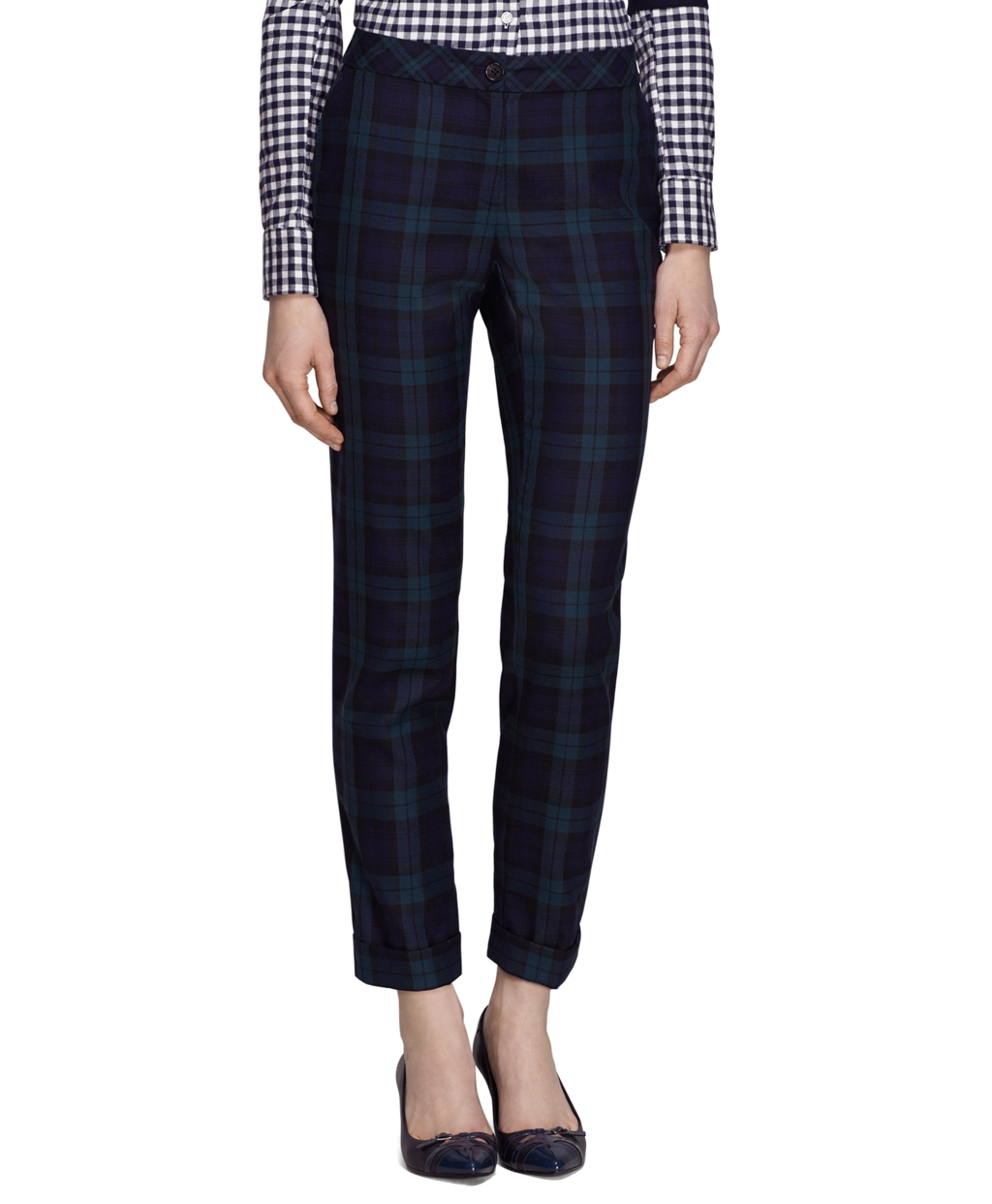 brooks brothers plaid pants