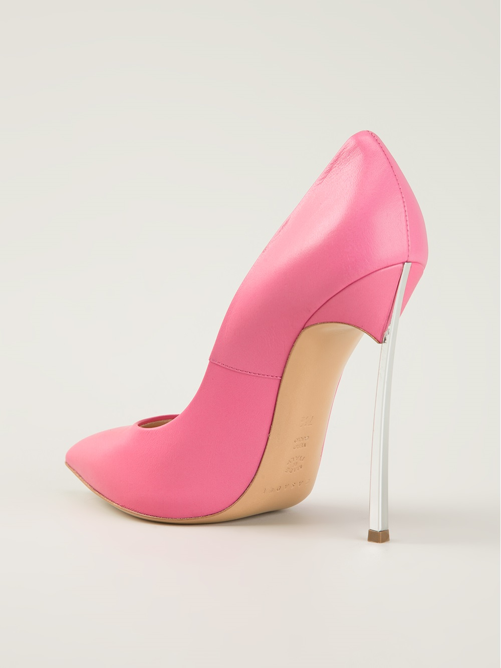 Lyst - Casadei Blade Pumps in Pink