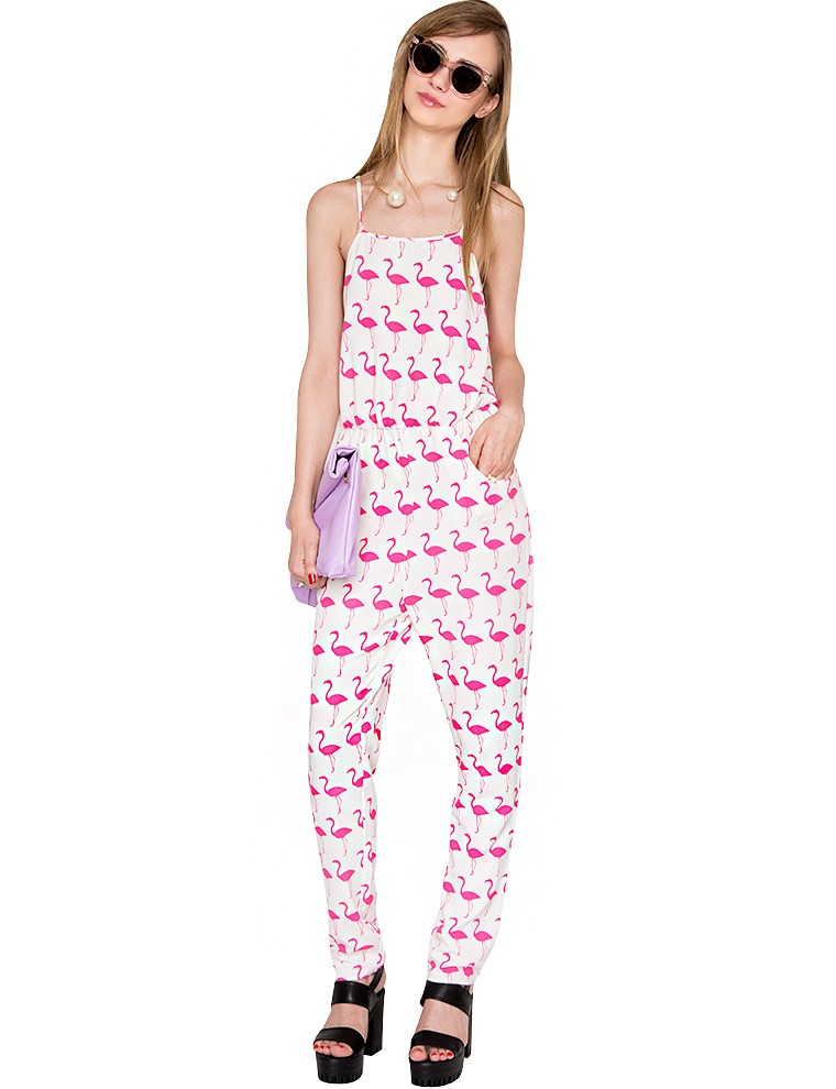 flamingo jumpsuit