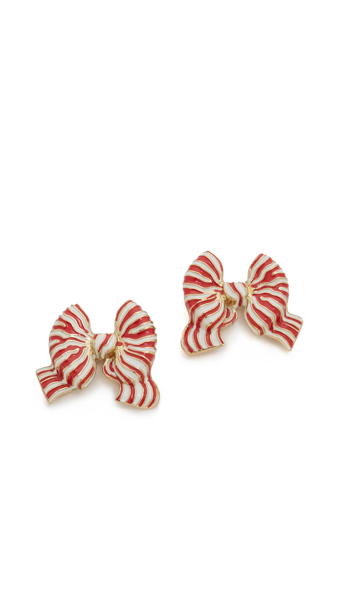 Lyst Kate Spade New York Out Of The Loop Bow Statement Studs Gallery