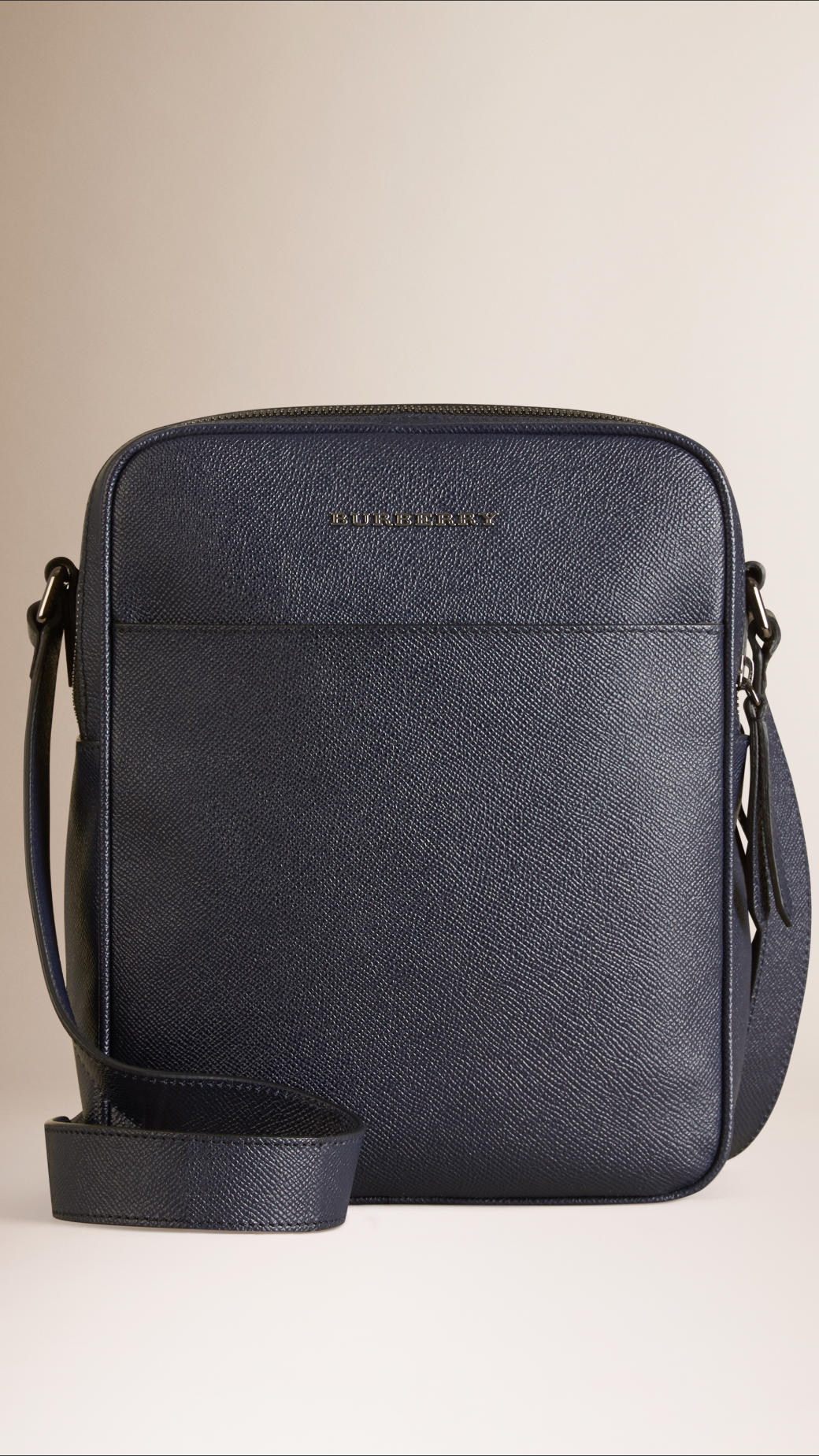 Lyst - Burberry London Leather Crossbody Bag in Blue for Men