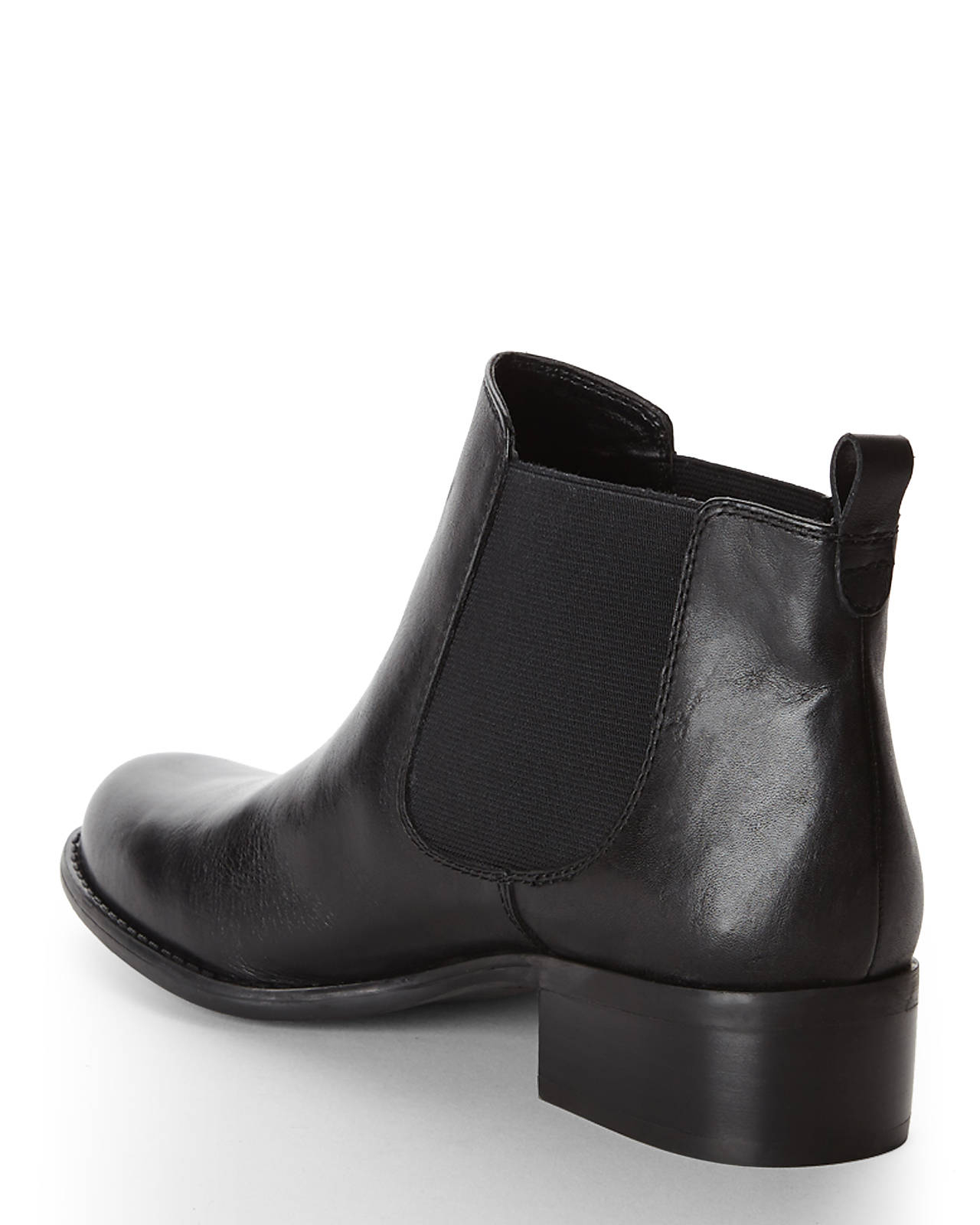 Lyst - Franco Sarto Black Cambridge Chelsea Boots in Black