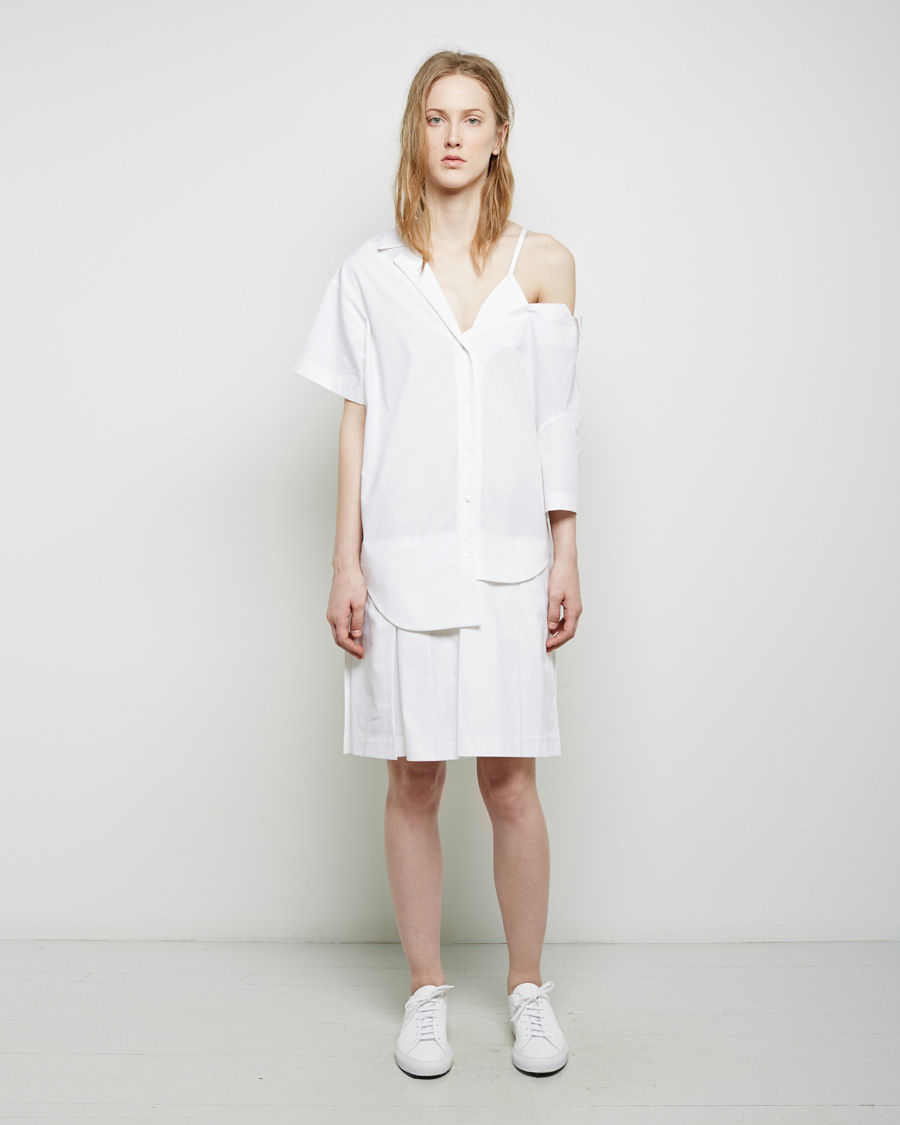 Lyst Jacquemus  L ensemble Plisse Dress  in White 