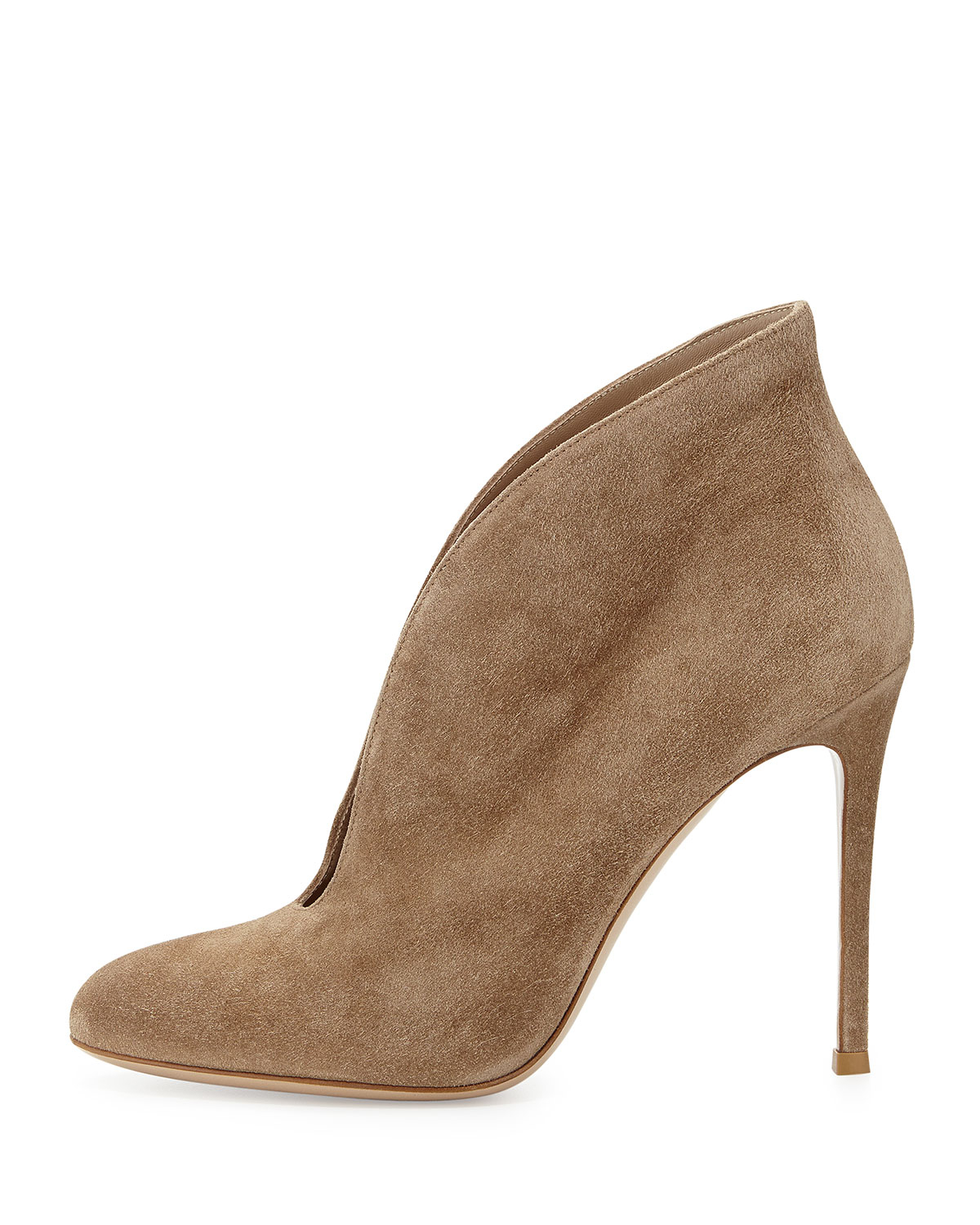 gianvito rossi suede zip combat booties