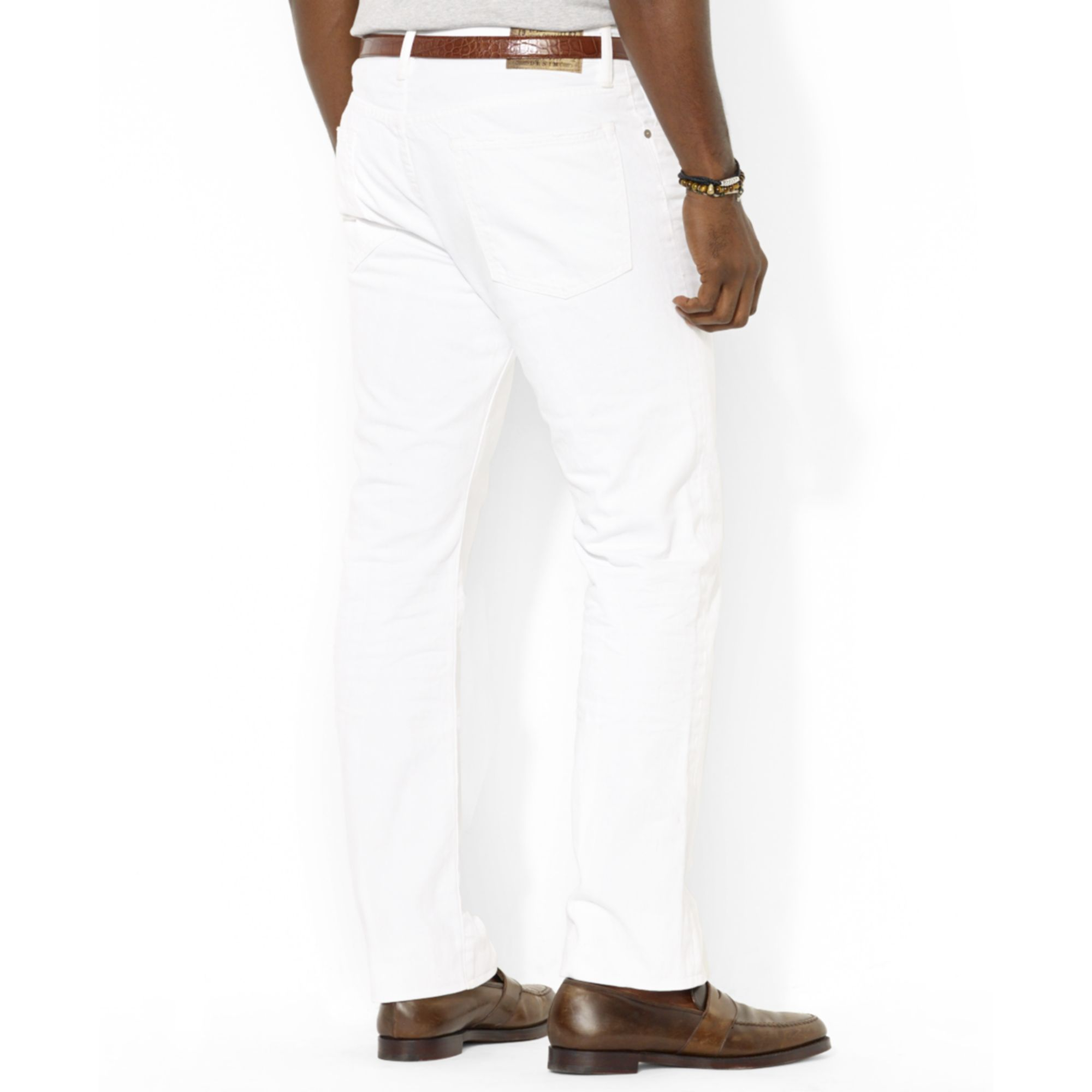 Lyst - Polo Ralph Lauren Polo Big and Tall Classicfit Hudson White ...