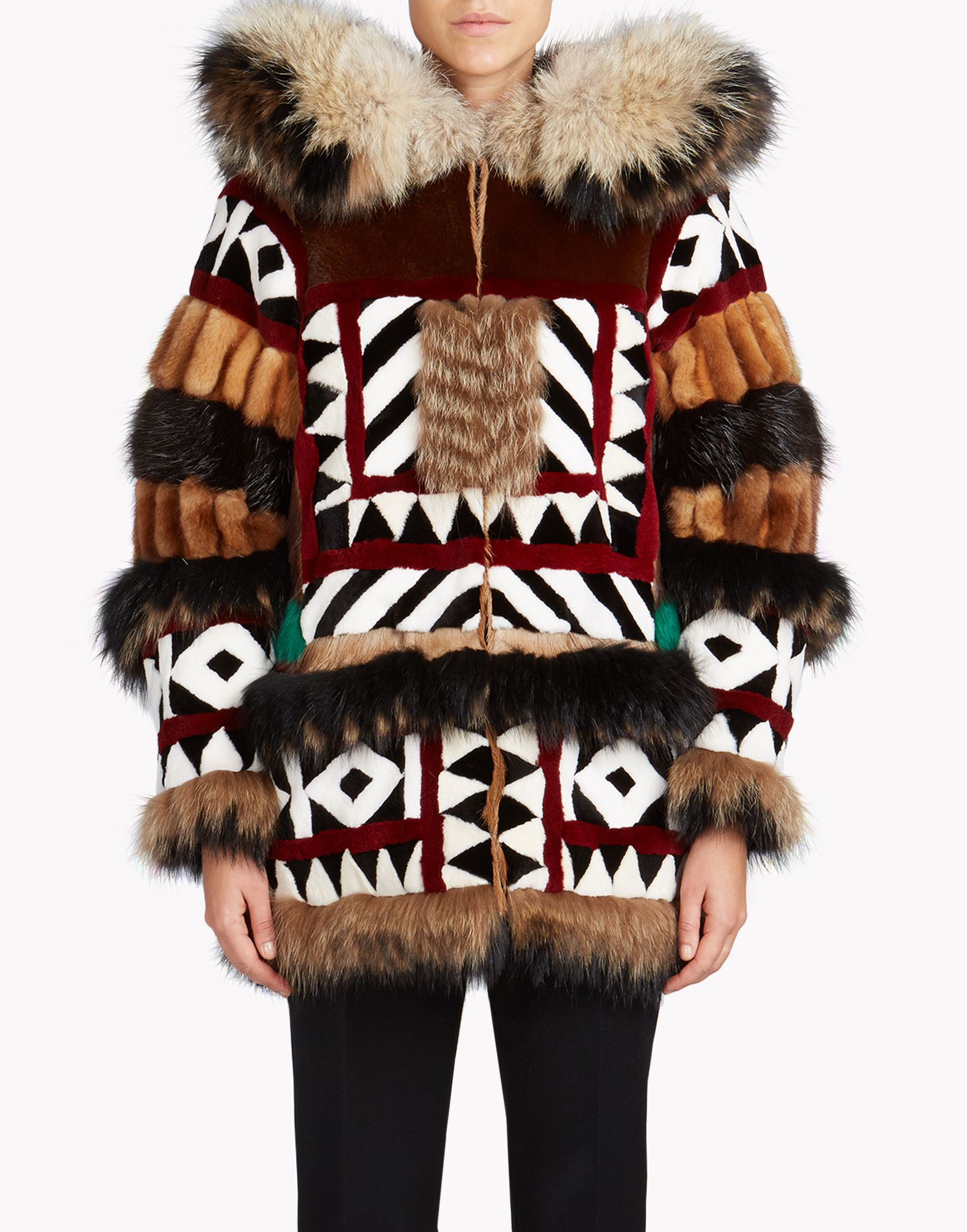 Lyst Dsquared² Eskimo Fur Kaban