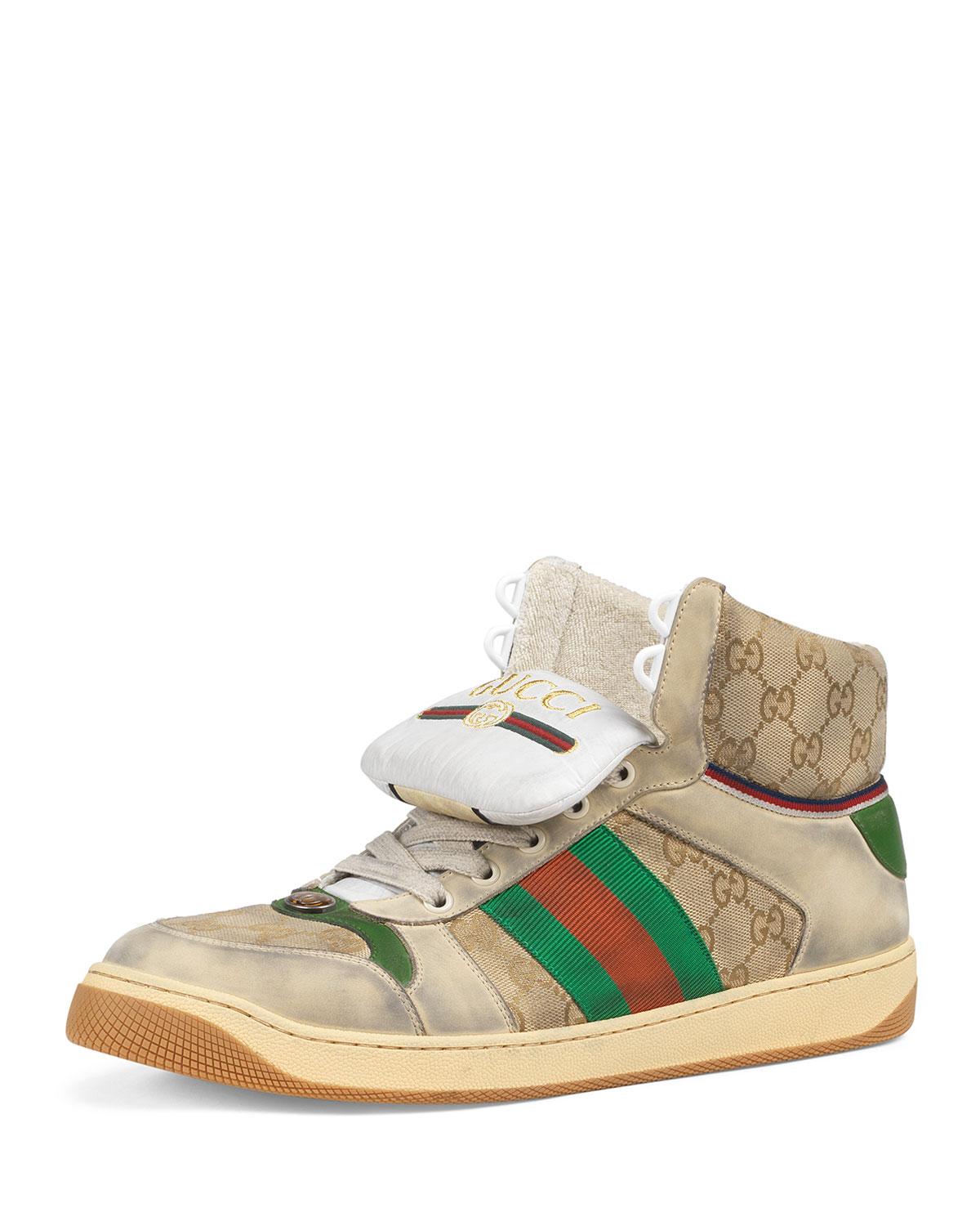 gucci screener high top