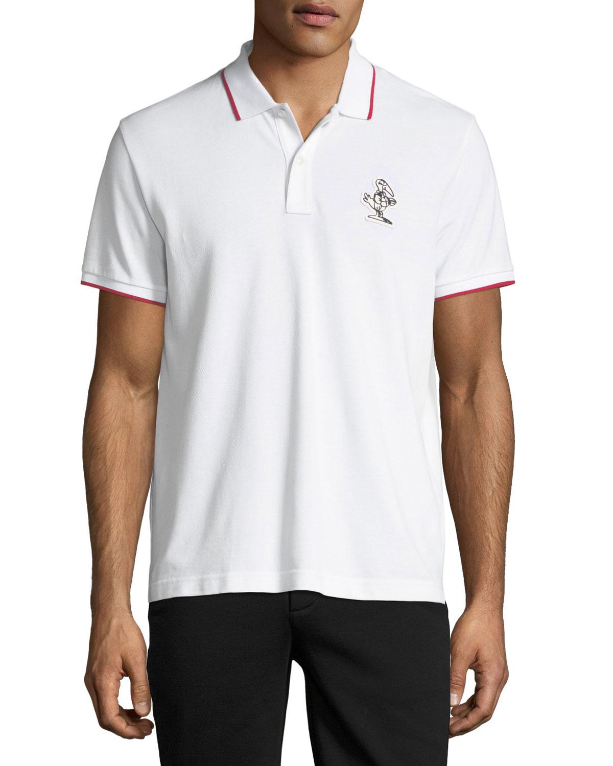 mens white moncler polo mens white moncler polo