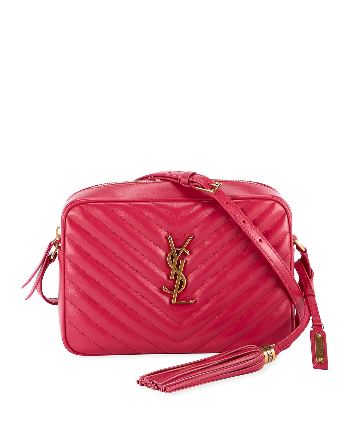 Lou Camera Bag In Quilted Leather White Literacy Basics