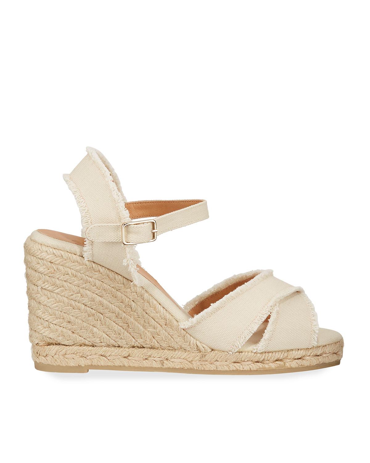 Castaner Bromelia Wedge Canvas Sandals - Lyst