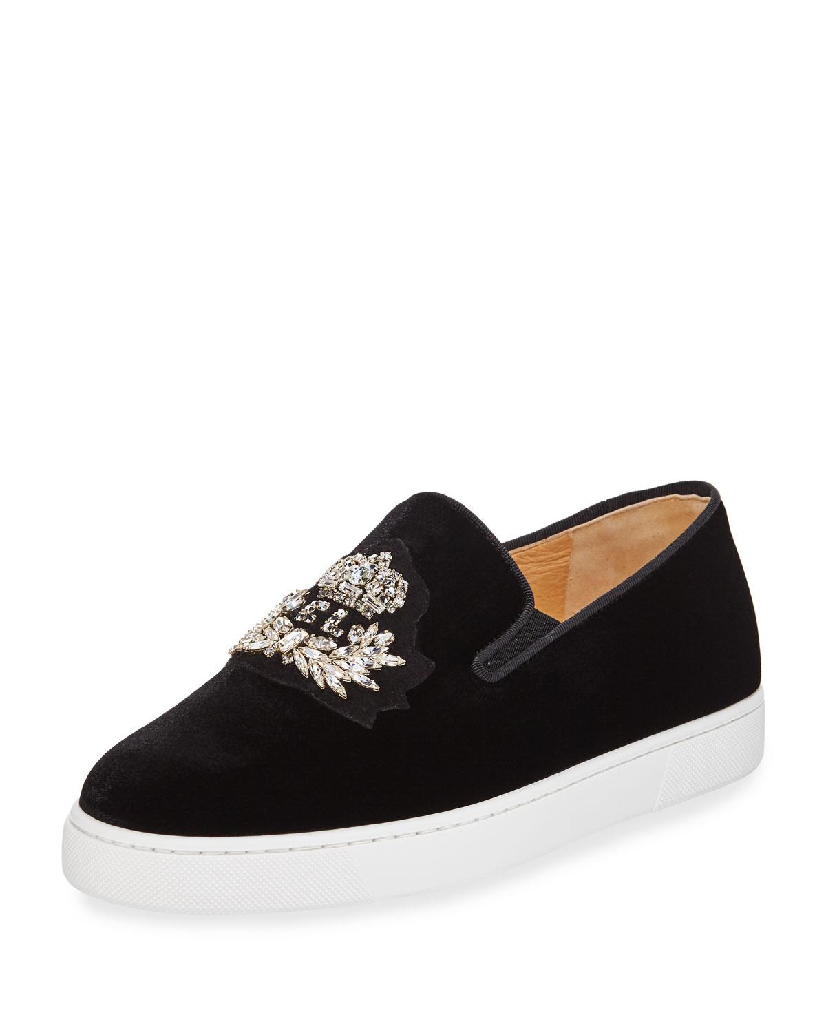 louboutin slip on louboutin slip on