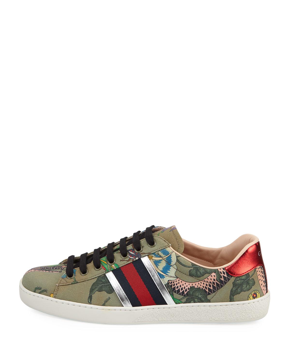 gucci snake sneakers mens