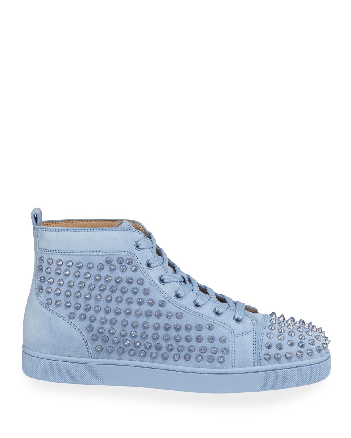 suede louboutin sneakers