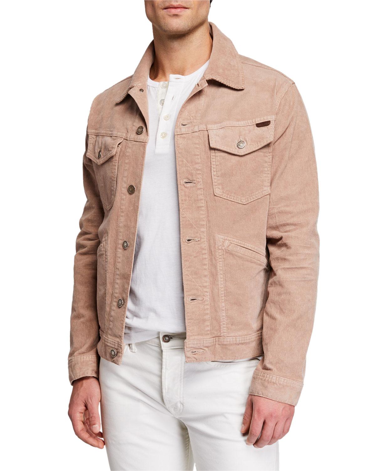Tom Ford Men's Corduroy Denim Jacket for Men - Lyst