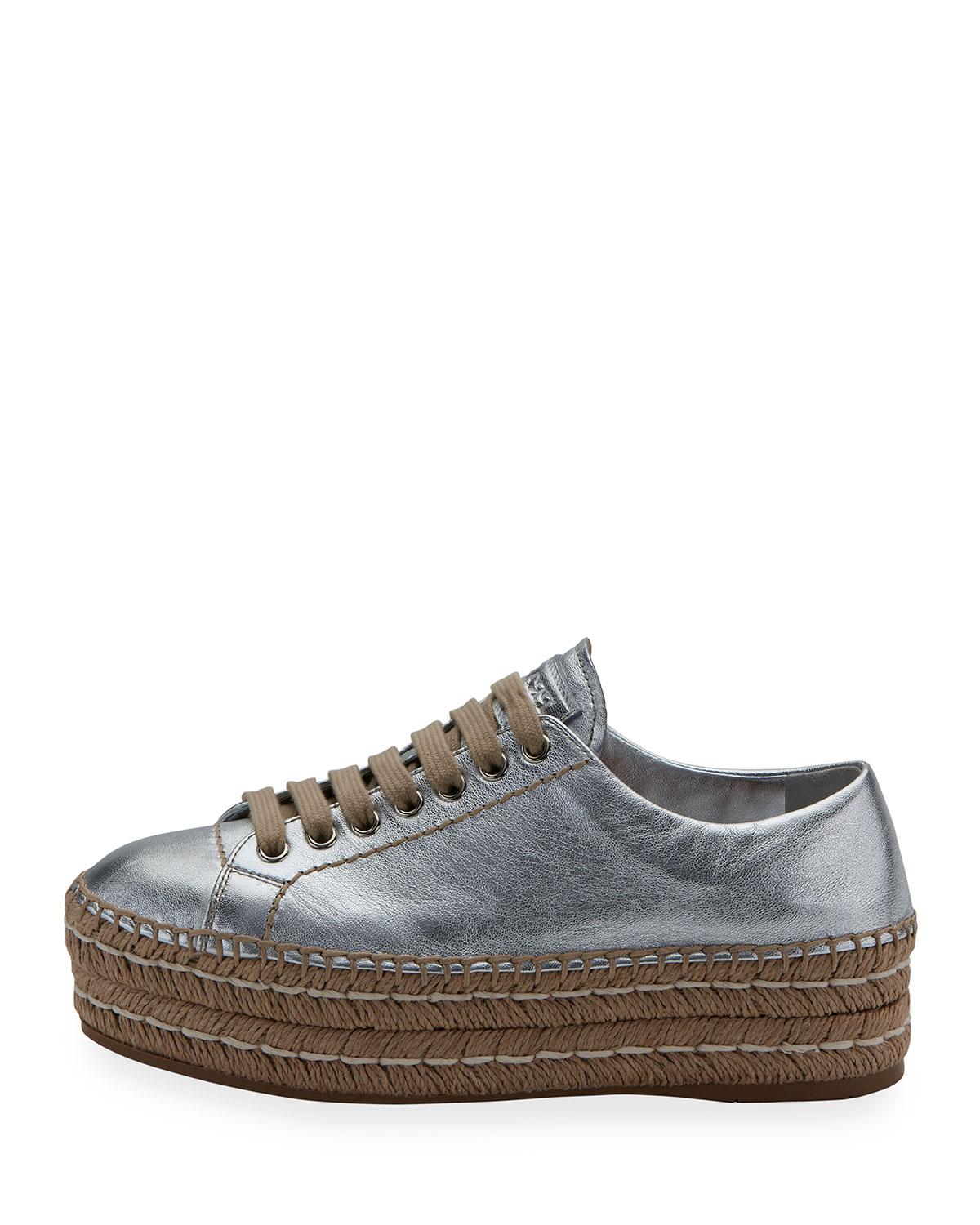 prada espadrille sneaker