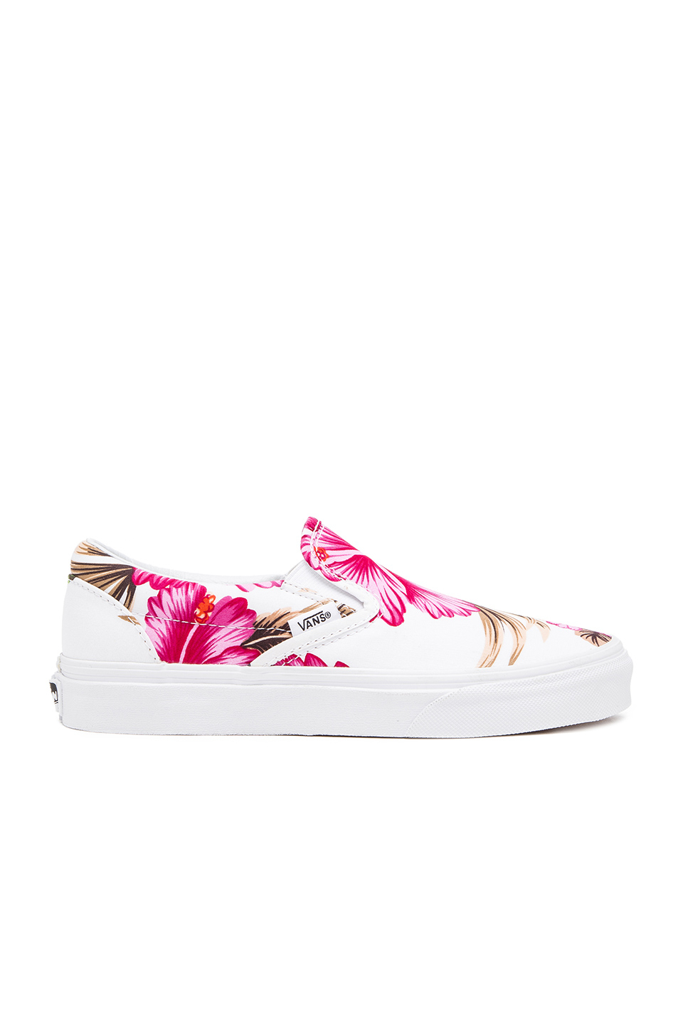 Lyst - Vans Classic Hawaiian Floral Slip On Sneaker in Pink