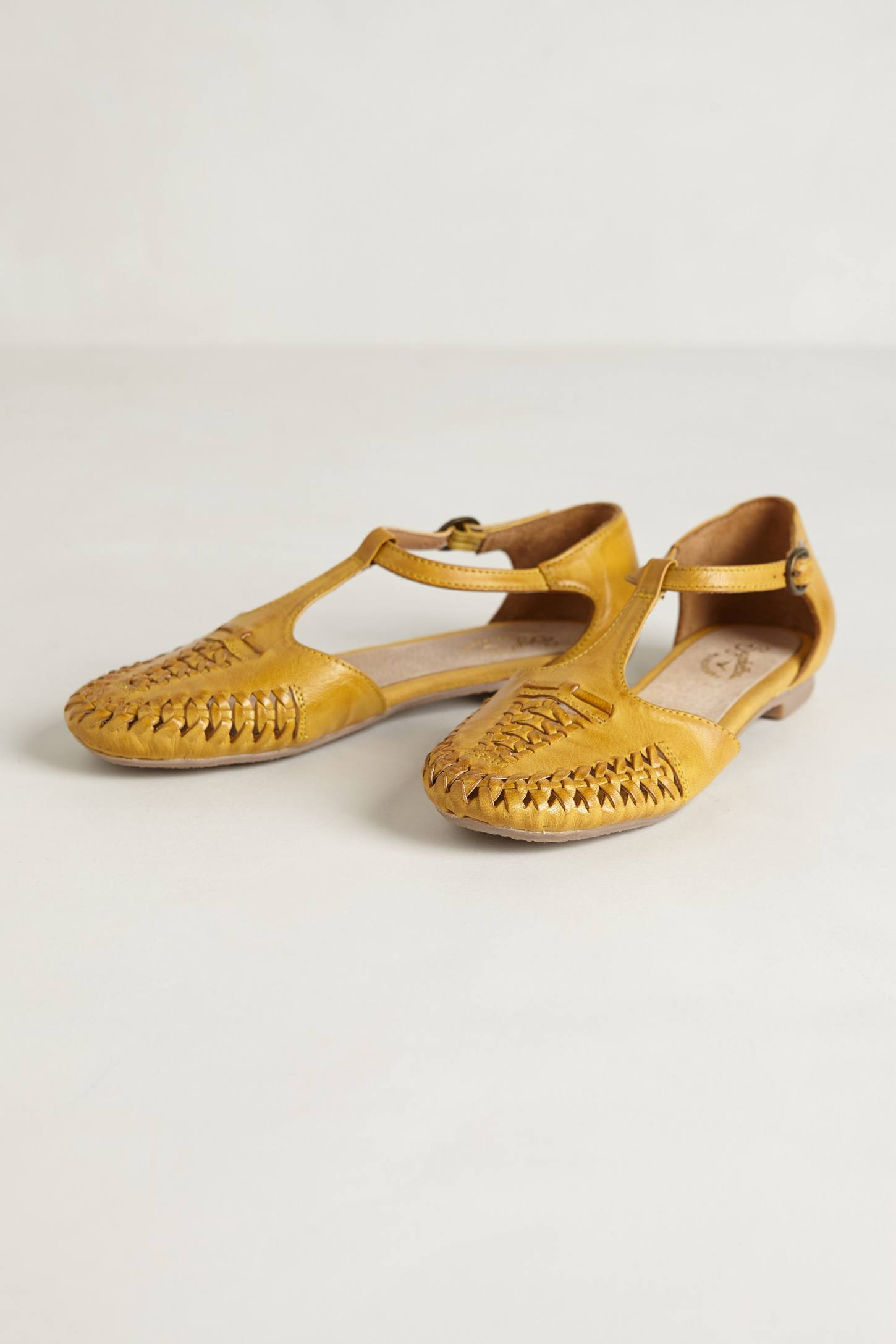 womens yellow huaraches