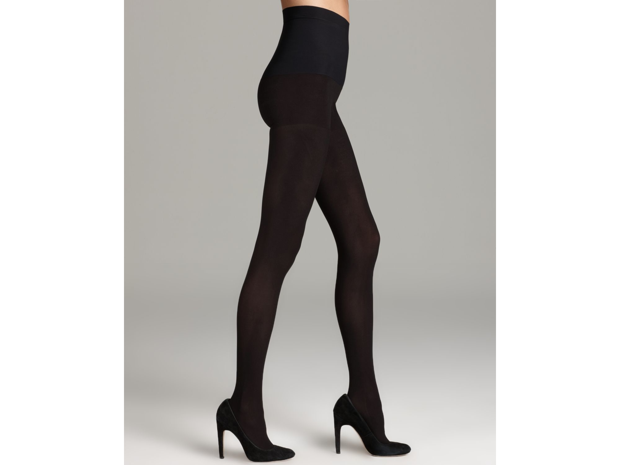 Commando Tights - Ultimate Opaque Control Top #hc70t1 In Black | Lyst