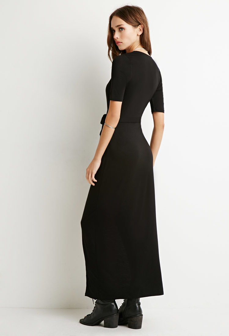 black long dress forever 21