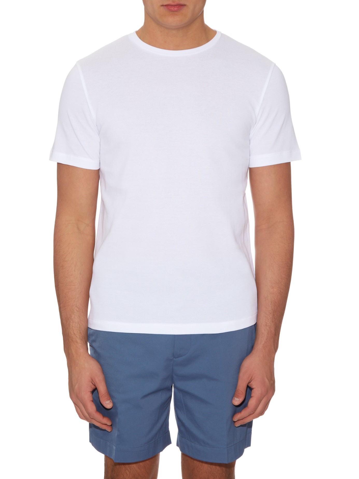 acne studios eddy box cut t shirt in white for lyst acne studios eddy box cut t shirt in white for lyst