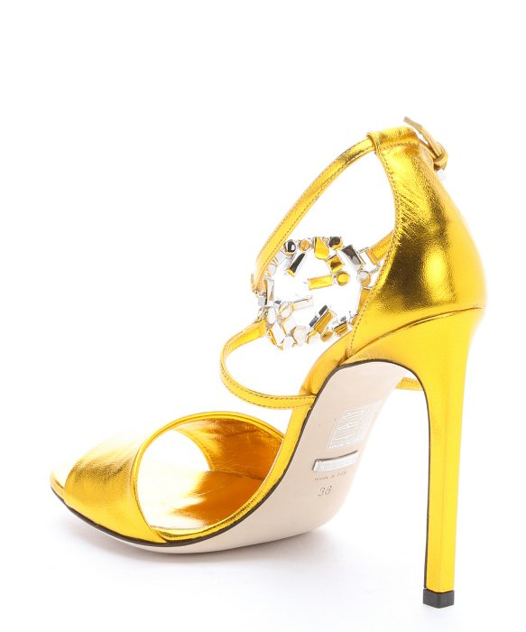 yellow gucci sandals
