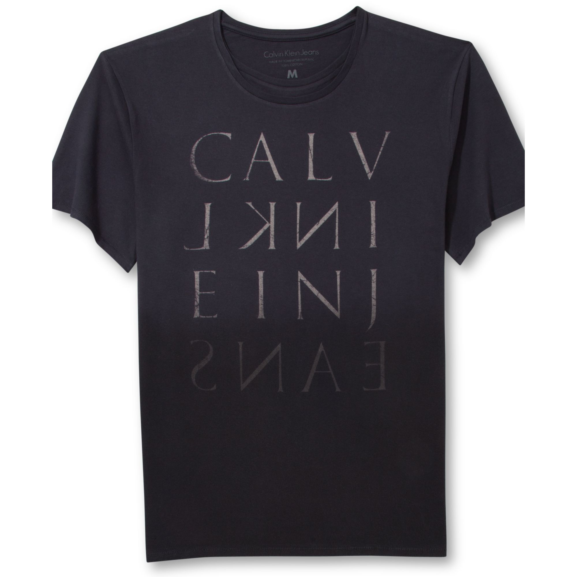 Calvin Klein Jeans Logo Tshirt in Black for Men (Phantom) | Lyst