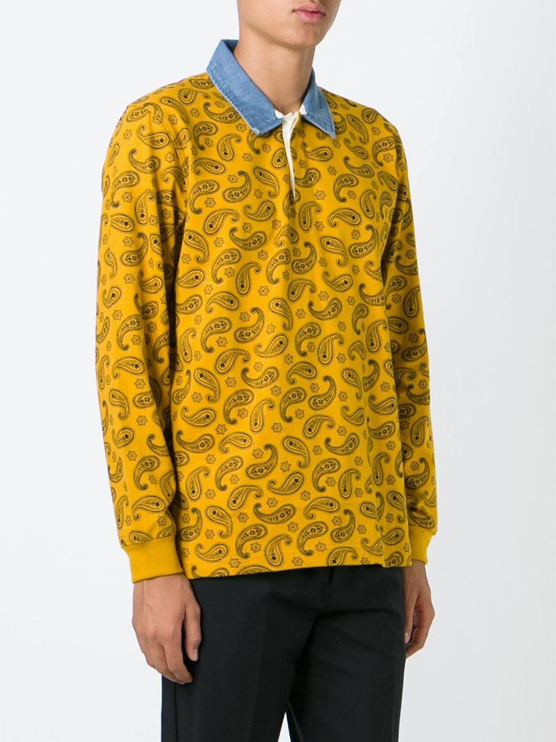 stussy paisley shirt